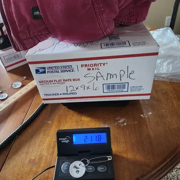 BERNE Duck Canvas Jacket Youth Medium R 10-11 Pink Sherpa Lined Hood Pocket Barn - Picture 12 of 12